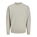 Ανδρική Πουλόβερ JACK & JONES 12251556 Εκρού