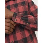 Ανδρικό Πουκάμισο Φανέλα Καρό JACK & JONES 12258425 Κόκκινο Μαύρο - Image 7