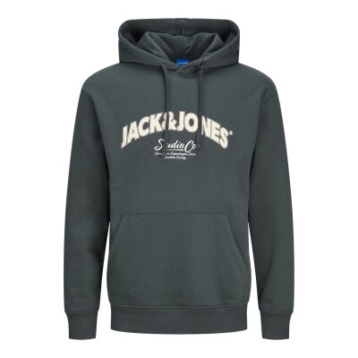 Ανδρική Φούτερ Μπλούζα JACK & JONES 12262919 Μαύρο Πράσινο