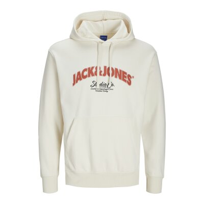 Ανδρική Φούτερ Μπλούζα JACK & JONES 12262919 Εκρού
