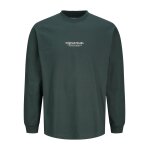 Ανδρική Μπλούζα JACK & JONES 12251775 Χακί