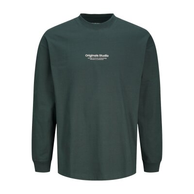 Ανδρική Μπλούζα JACK & JONES 12251775 Χακί