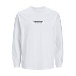 Ανδρική Μπλούζα JACK & JONES 12251775 Λευκό