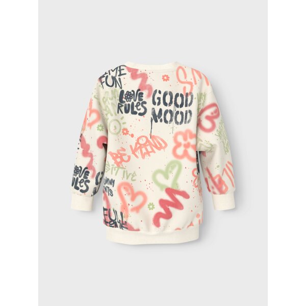 NAME-IT_Autumnwinter_4560795_13233043_2 ΠΑΙΔΙΚΗ ΜΠΛΟΥΖΑ NMFNOELLE RLX SWEAT TUNIC BOX BRU NAME IT  ΕΚΡΟΥ 13233043 - Image 2