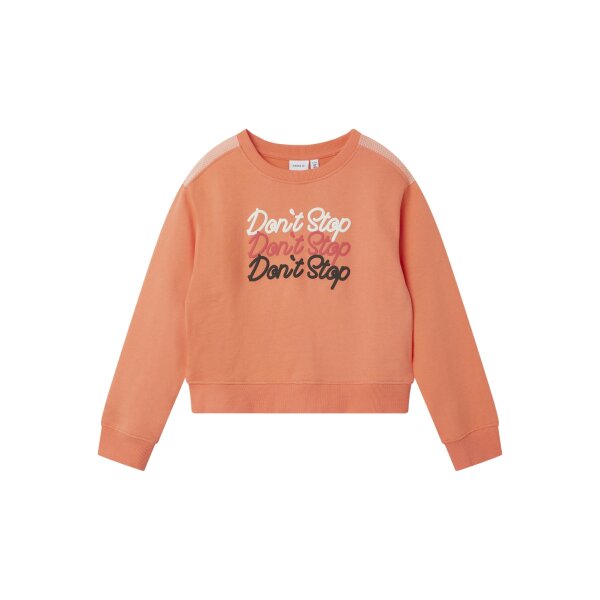 NAME-IT_Autumnwinter_4561020_13233204 ΠΑΙΔΙΚΗ ΜΠΛΟΥΖΑ NKFNONNA LS SHORT NREG ΠΟΡΤΟΚΑΛΙ NAME IT 13233204 - Image 1