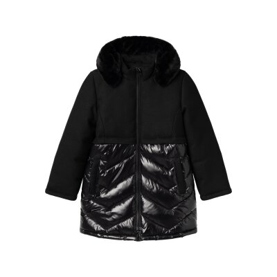 ΠΑΙΔΙΚΟ ΜΠΟΥΦΑΝ ΓΙΑ ΚΟΡΙΤΣΙ ΜΑΥΡΟ NKFMAROL JACKET LONG NAME IT 13233961