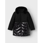 ΠΑΙΔΙΚΟ ΜΠΟΥΦΑΝ ΓΙΑ ΚΟΡΙΤΣΙ ΜΑΥΡΟ NKFMAROL JACKET LONG NAME IT 13233961 - Image 4