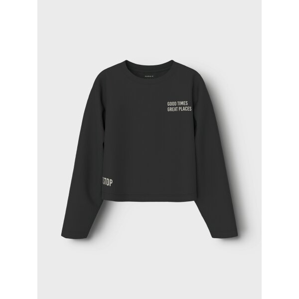 NAME-IT_Autumnwinter_4627205_13233209_3 ΠΑΙΔΙΚΗ ΜΠΛΟΥΖΑ NKFNOHI LS CROPPED TOP MΑΥΡΟ NAME IT 13233209 - Image 3