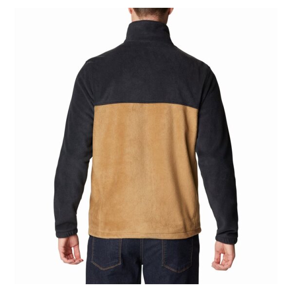 Ανδρική Ζακέτα FLEECE  COLUMBIA STEENS MOUNTAIN WM3220 Mαύρο Μπεζ - Image 2