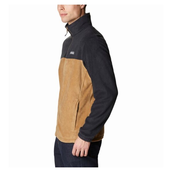 Ανδρική Ζακέτα FLEECE  COLUMBIA STEENS MOUNTAIN WM3220 Mαύρο Μπεζ - Image 3