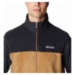 Ανδρική Ζακέτα FLEECE COLUMBIA STEENS MOUNTAIN WM3220 Mαύρο Μπεζ - Image 4