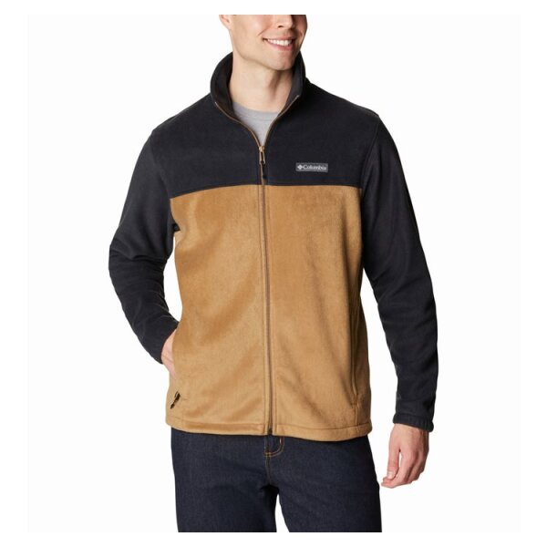 andriki-zaketa-steens-mountain-full-zip-2.0-fleece-normal Ανδρική Ζακέτα FLEECE COLUMBIA STEENS MOUNTAIN WM3220 Mαύρο Μπεζ - Image 1