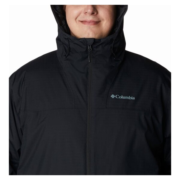 andriko-boufan-point-park-insulated-jacket-normal (10) Ανδρικό Μπουφάν COLUMBIA PLUS SIZE POINT PARK 2089472 Μαύρο - Image 5