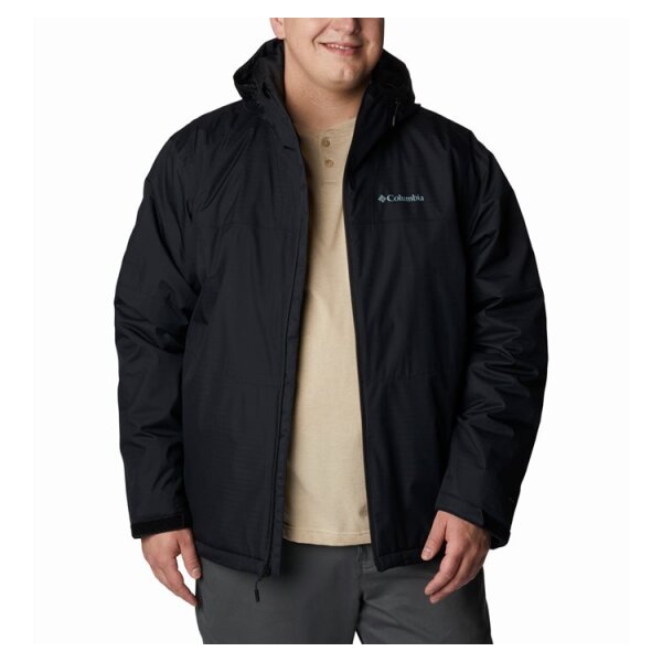 andriko-boufan-point-park-insulated-jacket-normal (8) Ανδρικό Μπουφάν COLUMBIA PLUS SIZE POINT PARK 2089472 Μαύρο - Image 3