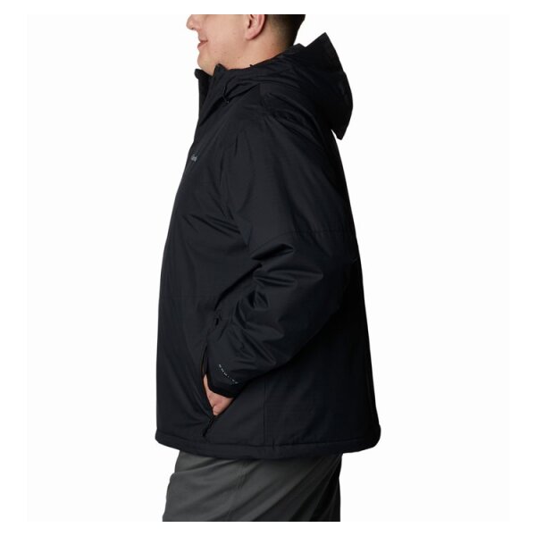 andriko-boufan-point-park-insulated-jacket-normal (9) Ανδρικό Μπουφάν COLUMBIA PLUS SIZE POINT PARK 2089472 Μαύρο - Image 4
