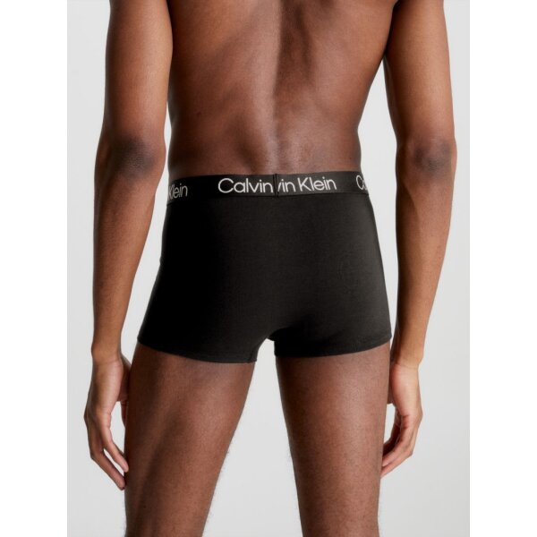 000NB2970A7V1_MO-B1 Ανδρικά Εσώρουχα CALVIN KLEIN TRUNK 3PK NB2970A 7V1 Μαύρο - Image 2