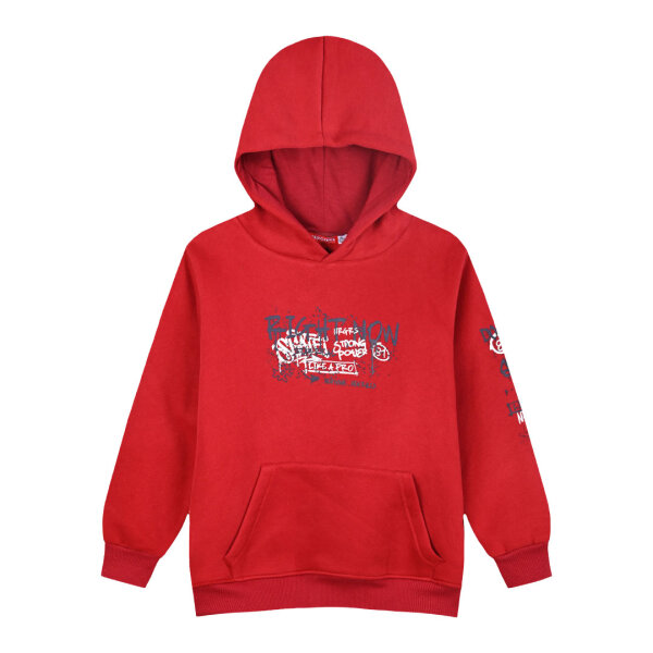 ΠΑΙΔΙΚΗ ΜΠΛΟΥΖΑ ΦΟΥΤΕΡ ΜΕ ΚΟΥΚΟΥΛΑ  ΚΟΚΚΙΝΟ ΑΓΟΡΙ  ENERGIERS 13-124014-5 - Image 1