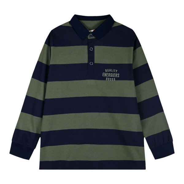 ΠΑΙΔΙΚΗ ΜΠΛΟΥΖΑ ΤΥΠΟΥ ΠΟΛΟ ΡΙΓΕ ΧΑΚΙ ΑΓΟΡΙ  ENERGIERS 13-124017-5 - Image 1