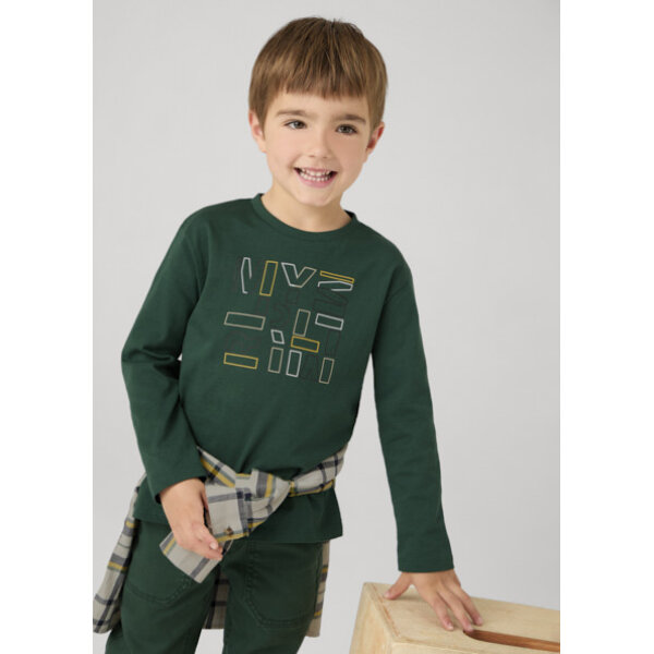 ΠΑΙΔΙΚΗ ΜΠΛΟΥΖΑ ΠΡΑΣΙΝΟ ΑΓΟΡΙ MAYORAL 14-00173-053 - Image 1