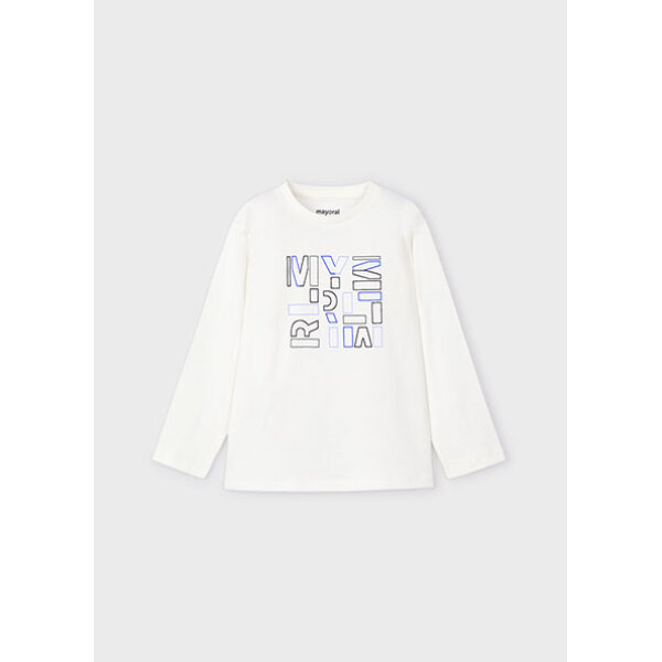 14-00173-055-M-4 ΠΑΙΔΙΚΗ ΜΠΛΟΥΖΑ ΕΚΡΟΥ ΑΓΟΡΙ MAYORAL 14-00173-055 - Image 1