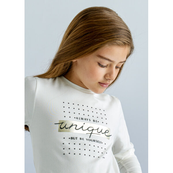 ΠΑΙΔΙΚΗ ΜΠΛΟΥΖΑ BASIC ΕΚΡΟΥ ΚΟΡΙΤΣΙ MAYORAL 14-00830-026 - Image 3