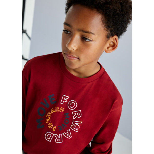 ΠΑΙΔΙΚΗ ΜΠΛΟΥΖΑ BASIC ΚΟΚΚΙΝΟ ΑΓΟΡΙ MAYORAL 14-00842-080 - Image 3