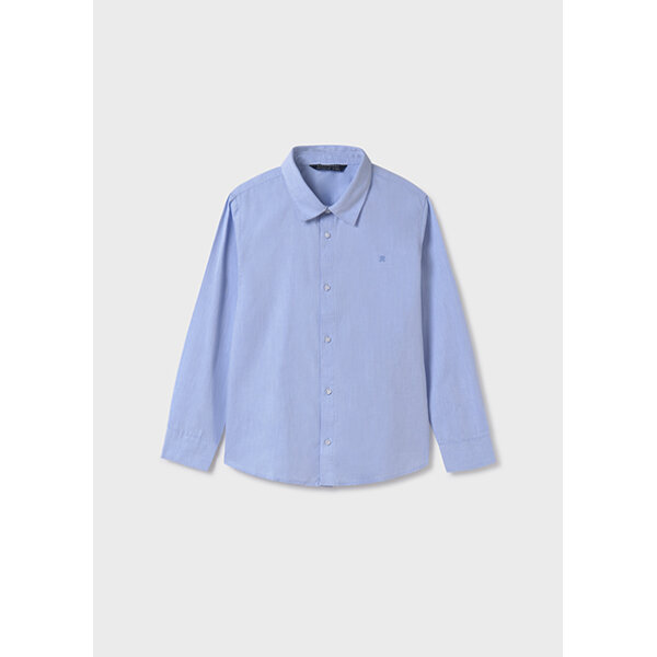 14-00874-053-M-4 ΠΑΙΔΙΚΟ ΠΟΥΚΑΜΙΣΟ ΜΠΛΕ BASIC ΑΓΟΡΙ MAYORAL 14-00874-053 - Image 1