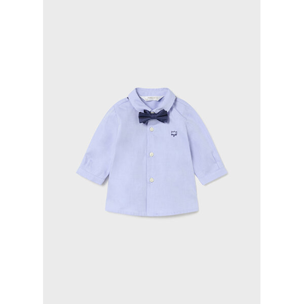 Πουκάμισο με παπιγιόν γαλάζιο Mayoral 14-02180-016 - Image 1