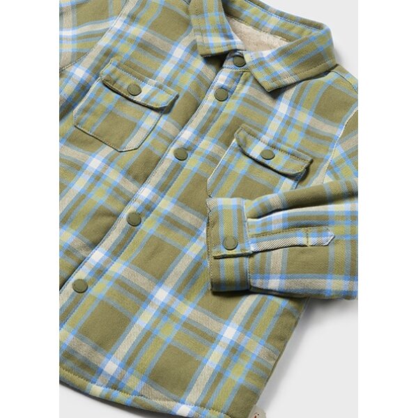 ΠΑΙΔΙΚΟ ΠΟΥΚΑΜΙΣΟ ΚΑΡΟ ΠΡΑΣΙΝΟ ΜΕ ΕΠΕΝΔΥΣΗ ΑΓΟΡΙ MAYORAL 14-02187-059 - Image 4