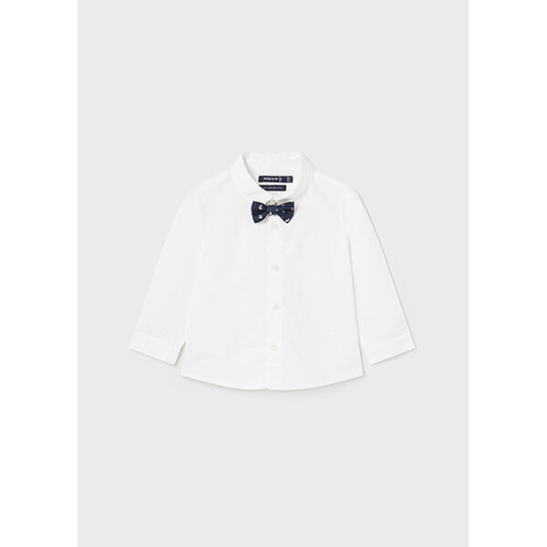 14-02189-052-M-4 ΠΑΙΔΙΚΟ ΠΟΥΚΑΜΙΣΟ ΜΕ ΠΑΠΙΓΙΟΝ ΛΕΥΚΟ  ΑΓΟΡΙ MAYORAL 14-02189-052 - Image 1