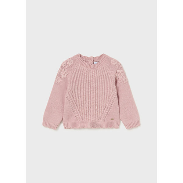 ΠΑΙΔΙΚΗ ΜΠΛΟΥΖΑ ΠΛΕΧΤΗ ΡΟΖ ΚΟΡΙΤΣΙ MAYORAL 14-02324-078 - Image 1