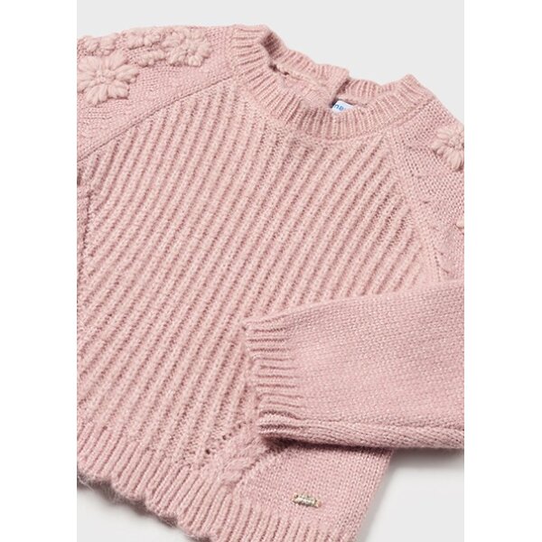 ΠΑΙΔΙΚΗ ΜΠΛΟΥΖΑ ΠΛΕΧΤΗ ΡΟΖ ΚΟΡΙΤΣΙ MAYORAL 14-02324-078 - Image 3