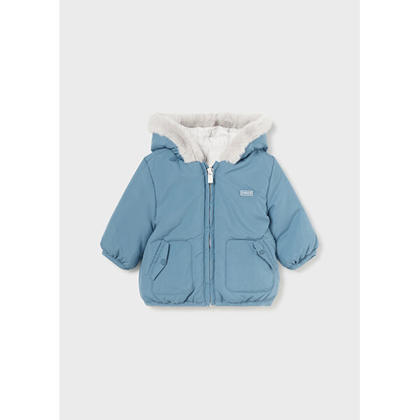 Μπουφάν διπλής όψης γαλάζιο Mayoral 14-02457-061 - Image 1