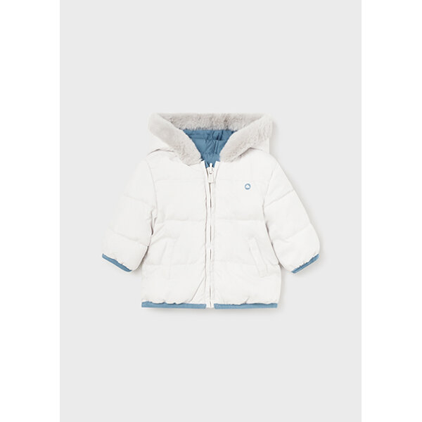 Μπουφάν διπλής όψης γαλάζιο Mayoral 14-02457-061 - Image 3