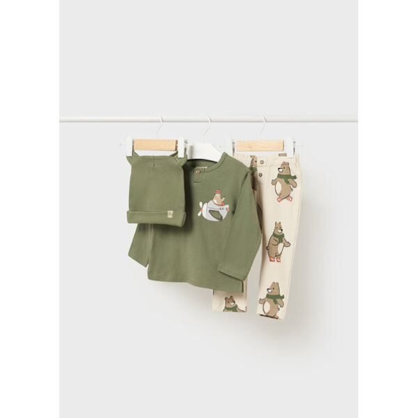 ΠΑΙΔΙΚΟ ΣΕΤ ΜΑΚΟ ΤΡΙΑ ΤΜΧ  ΠΡΑΣΙΝΟ ΑΓΟΡΙ MAYORAL 14-02639-084 - Image 1