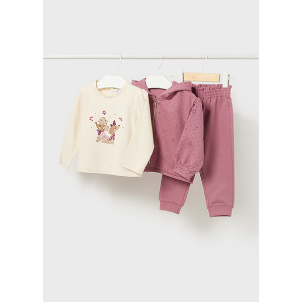 14-02825-010-M-4 ΠΑΙΔΙΚΟ ΣΕΤ ΦΟΡΜΑ ΜΕ ΖΑΚΕΤΑ ΡΟΖ ΚΟΡΙΤΣΙ MAYORAL 14-02825-010 - Image 1