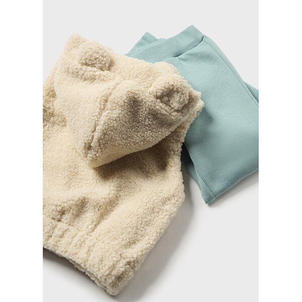 14-02826-016-M-6 ΠΑΙΔΙΚΟ ΣΕΤ ΦΟΡΜΑ ΜΕ ΓΙΛΕΚΟ ΠΡΑΣΙΝΟ  ΚΟΡΙΤΣΙ MAYORAL 14-02826-016 - Image 4