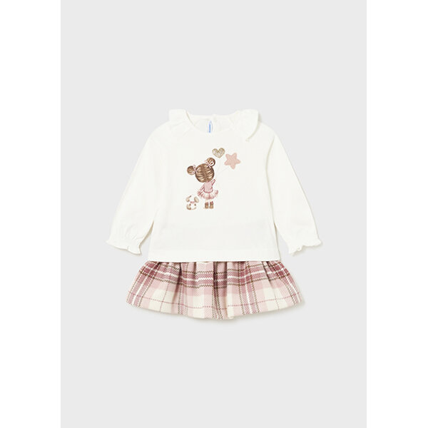 14-02927-074-M-4 ΠΑΙΔΙΚΟ ΣΕΤ ΦΟΥΣΤΑ ΡΟΖ ΚΟΡΙΤΣΙ MAYORAL 14-02927-074 - Image 1