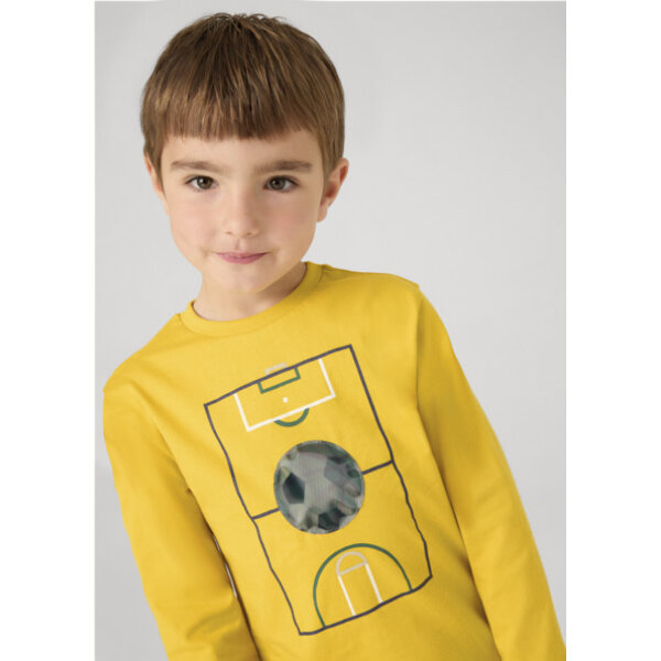 14-04044-058-M-1 ΠΑΙΔΙΚΗ ΜΠΛΟΥΖΑ ΚΙΤΡΙΝΟ ΑΓΟΡΙ MAYORAL 14-04044-058 - Image 1