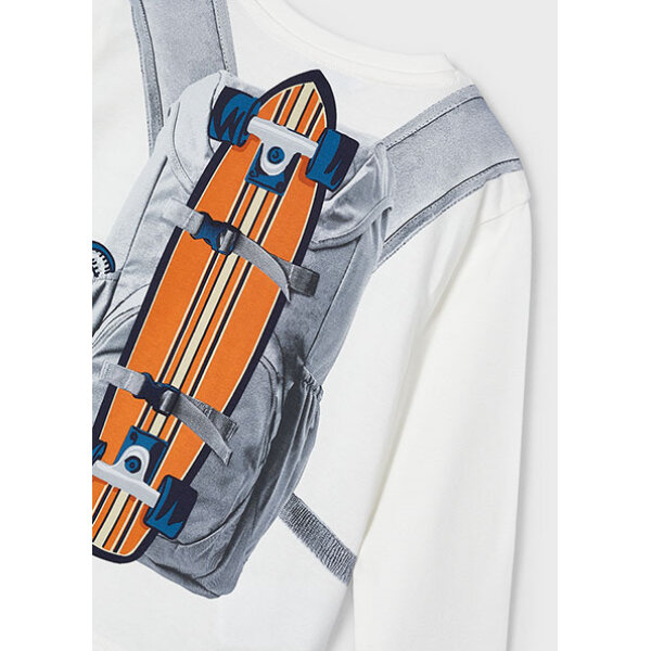 ΠΑΙΔΙΚΗ ΜΠΛΟΥΖΑ ΕΚΡΟΥ ΑΓΟΡΙ MAYORAL 14-04049-073 - Image 5