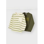 ΠΑΙΔΙΚΟ ΣΕΤ ΔΥΟ ΜΠΛΟΥΖΕΣ ΠΡΑΣΙΝΟ ΑΓΟΡΙ MAYORAL 14-04053-083