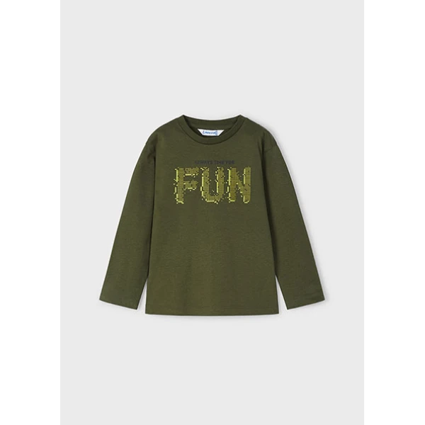 ΠΑΙΔΙΚΟ ΣΕΤ ΔΥΟ ΜΠΛΟΥΖΕΣ ΠΡΑΣΙΝΟ ΑΓΟΡΙ MAYORAL 14-04053-083 - Image 3