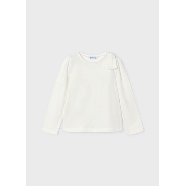 ΠΑΙΔΙΚΗ ΜΠΛΟΥΖΑ ΜΕ ΦΙΟΓΚΟ ΕΚΡΟΥ ΚΟΡΙΤΣΙ MAYORAL 14-04064-029 - Image 1