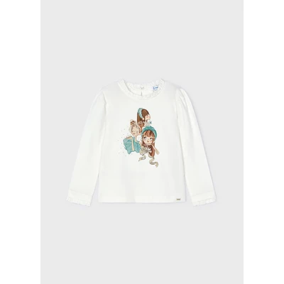 ΠΑΙΔΙΚΗ ΜΠΛΟΥΖΑ ΕΚΡΟΥ ΚΟΡΙΤΣΙ MAYORAL 14-04065-035