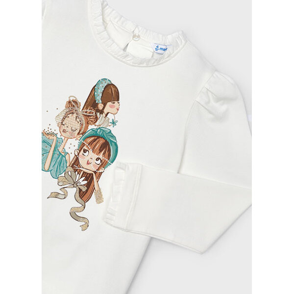 ΠΑΙΔΙΚΗ ΜΠΛΟΥΖΑ ΕΚΡΟΥ ΚΟΡΙΤΣΙ MAYORAL 14-04065-035 - Image 3