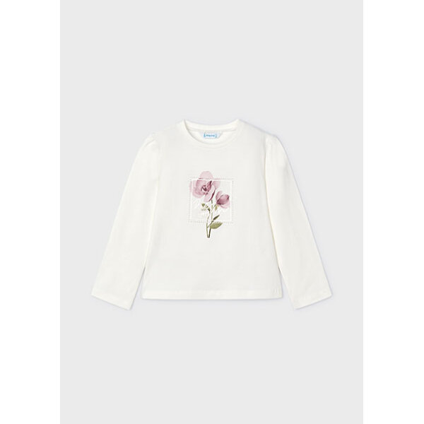 ΠΑΙΔΙΚΗ ΜΠΛΟΥΖΑ ΕΚΡΟΥ/ΡΟΖ ΚΟΡΙΤΣΙ MAYORAL 14-04066-041 - Image 1