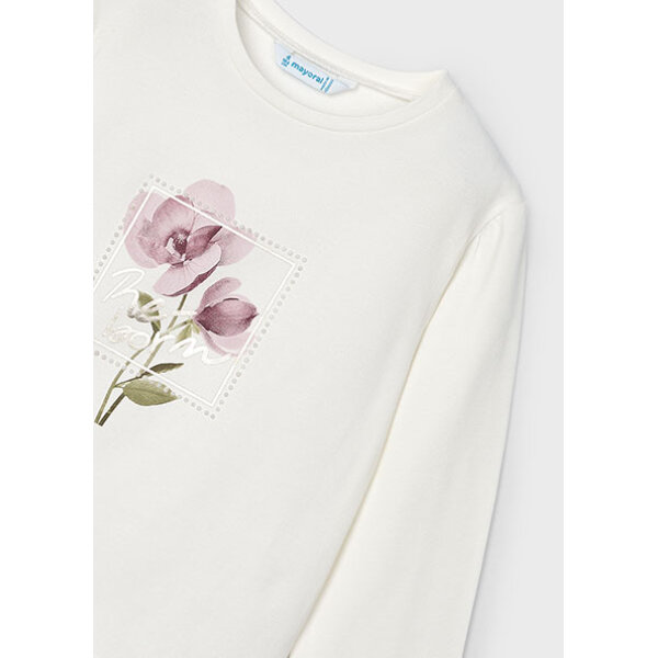 ΠΑΙΔΙΚΗ ΜΠΛΟΥΖΑ ΕΚΡΟΥ/ΡΟΖ ΚΟΡΙΤΣΙ MAYORAL 14-04066-041 - Image 3