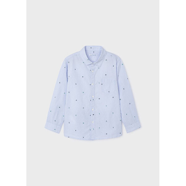 ΠΑΙΔΙΚΟ ΠΟΥΚΑΜΙΣΟ ΓΑΛΑΖΙΟ ΑΓΟΡΙ MAYORAL 14-04110-053 - Image 3