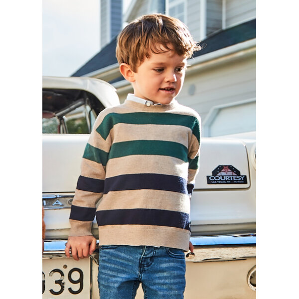 14-04338-010-M-2 ΠΑΙΔΙΚΟ ΠΟΥΛΟΒΕΡ ΜΠΕΖ ΜΕ ΡΙΓΑ  ΑΓΟΡΙ MAYORAL 14-04338-010 - Image 1