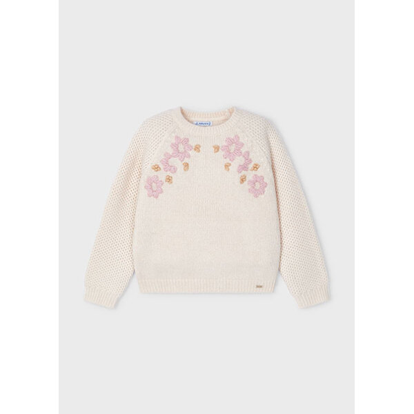 14-04354-083-M-4 ΠΑΙΔΙΚO ΠΟΥΛΟΒΕΡ ΕΚΡΟΥ ΚΟΡΙΤΣΙ MAYORAL 14-04354-083 - Image 1